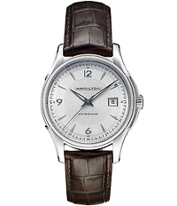 Hamilton Jazzmaster Viewmatic Brown Leather Automatic Watch