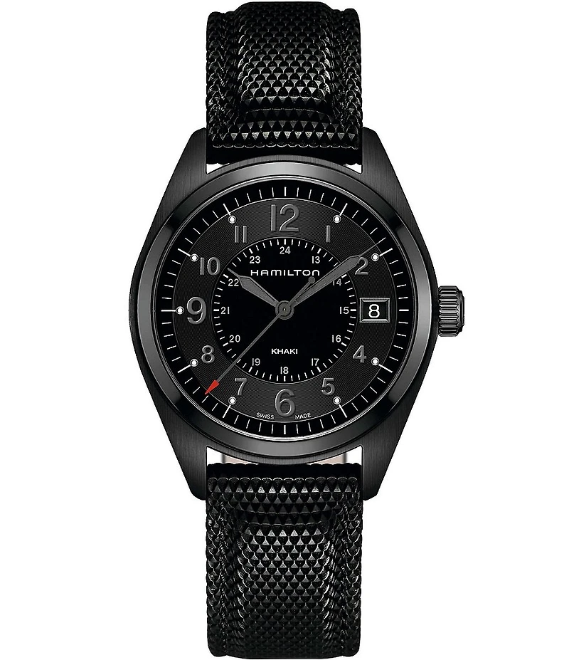 Hamilton Khaki Field Quartz Full Black Watch