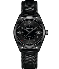 Hamilton Khaki Field Quartz Full Black Watch