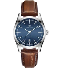 Hamilton Spirit of Liberty Leather Strap Mechanical Automatic Watch