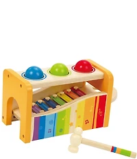 Hape Instrumental Pound And Tap Music Bench Toy