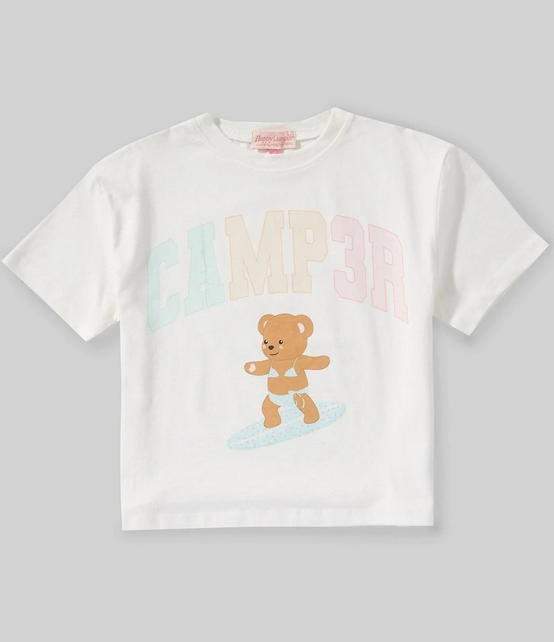 Happy Camp3r Big Girls Surfer Camp3y Tee