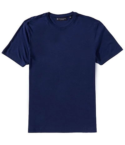 Hart Schaffner Marx Short Sleeve Knit Crewneck Tee
