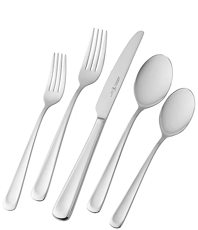 Henckels Silvano 18/10 Stainless Steel Flatware Set, Service for 8