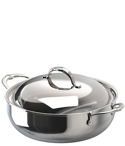 Hestan ProBond® Luxe 5-Quart Polished Professional Clad Stainless Steel Dutch Oven With Lid