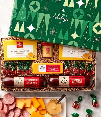Hickory Farms Holiday Savory Farmhouse Gift Box