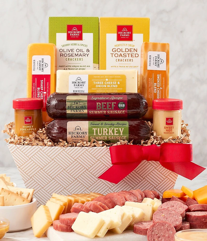 Hickory Farms Signature Flavors Gift Basket