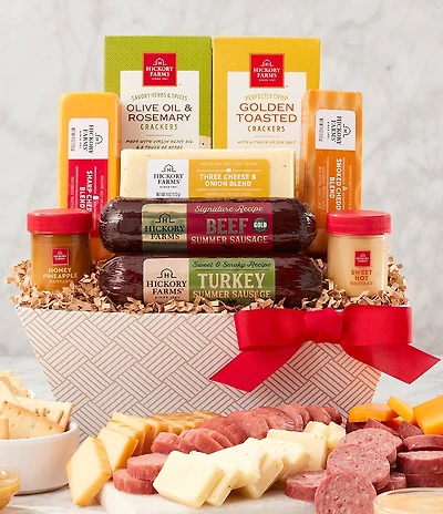 Hickory Farms Signature Flavors Gift Basket