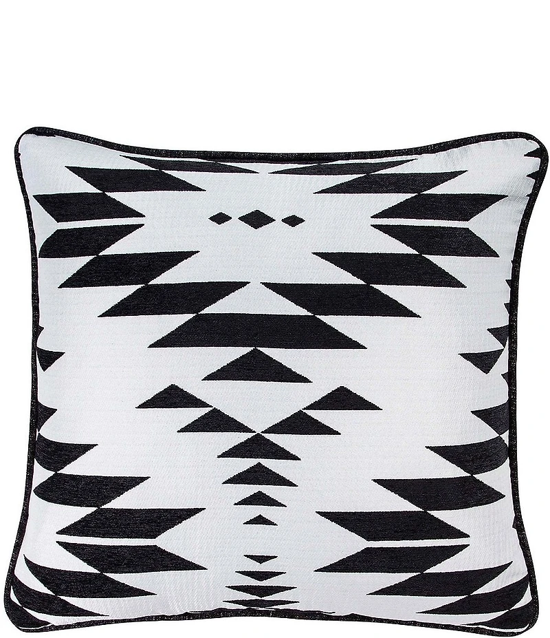 HiEnd Accents Amelia Geometric Jacquard Euro Sham