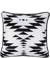 HiEnd Accents Amelia Geometric Jacquard Euro Sham