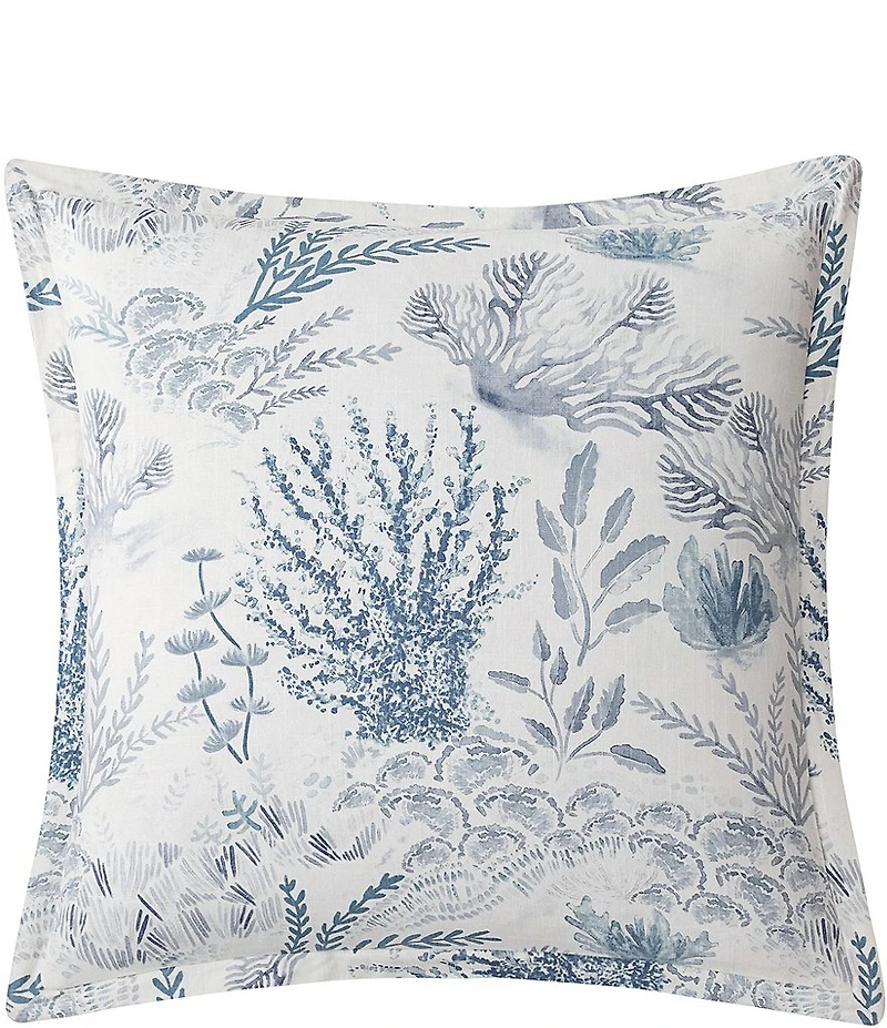 HiEnd Accents Coastal Collection Oceania Tropical Reefs Euro Sham