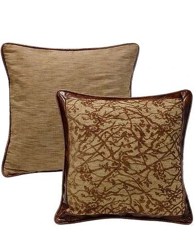 HiEnd Accents x Paseo Road Highland Lodge Jacquard Reversible Euro Sham