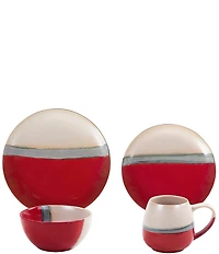 HiEnd Accents Pasadizo 16-Piece Dinnerware Set