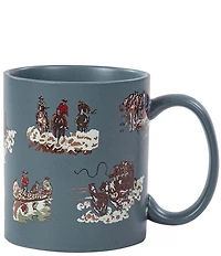HiEnd Accents Paseo Road Collection Western Settler Mug, Set of 4