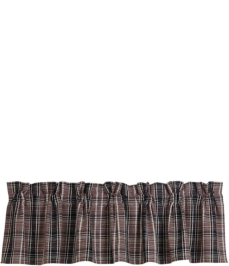 HiEnd Accents x Paseo Road Plaid Cotton Valance