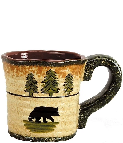 HiEnd Accents Bear Ceramic Mugs, Set of 4