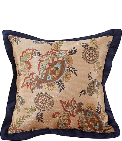 HiEnd Accents x Paseo Road Tammy Paisley Square Pillow