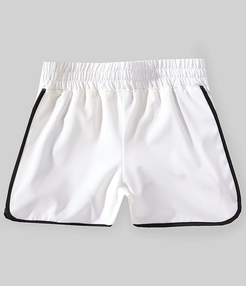Hippie Girl Big Girls White Active Shorts
