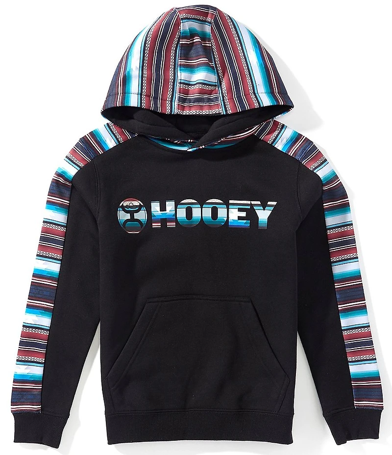 Hooey Big Boys Canyon Long Sleeve Stripe Hoodie