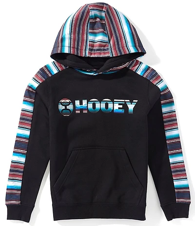 Hooey Big Boys Canyon Long Sleeve Stripe Hoodie