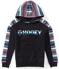 Hooey Big Boys Canyon Long Sleeve Stripe Hoodie