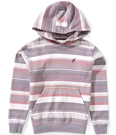 Hooey Big Boys Legendary Long Sleeve Stripe Hoodie
