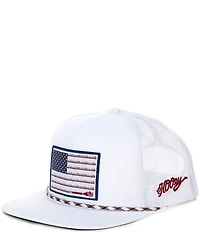 Hooey Liberty American Flag Roper Hat