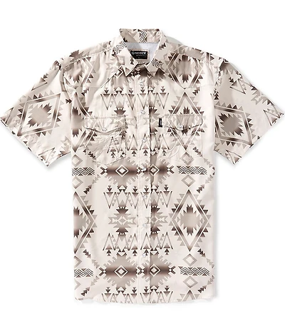 Hooey Sol Printed Short Sleeve Shirt