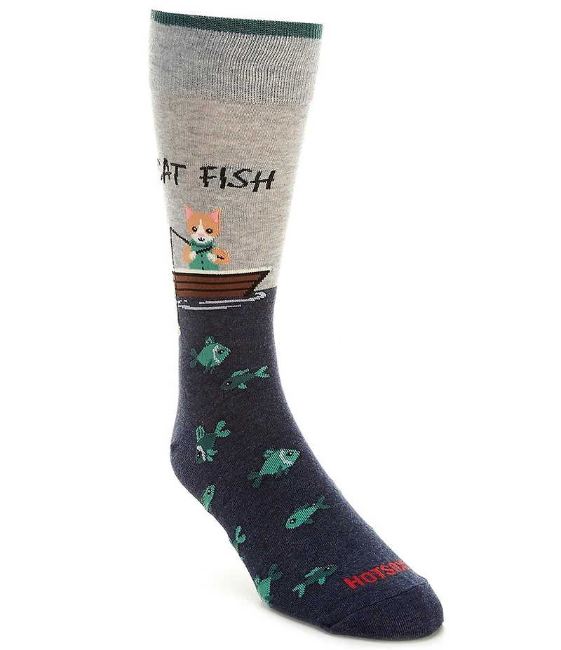 Hot Sox Catfish Crew Socks