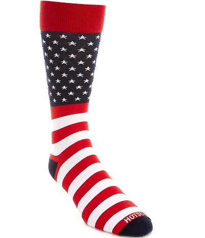 Hot Sox Classic Stripes Crew Socks