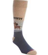 Hot Sox Howdy Crew Socks