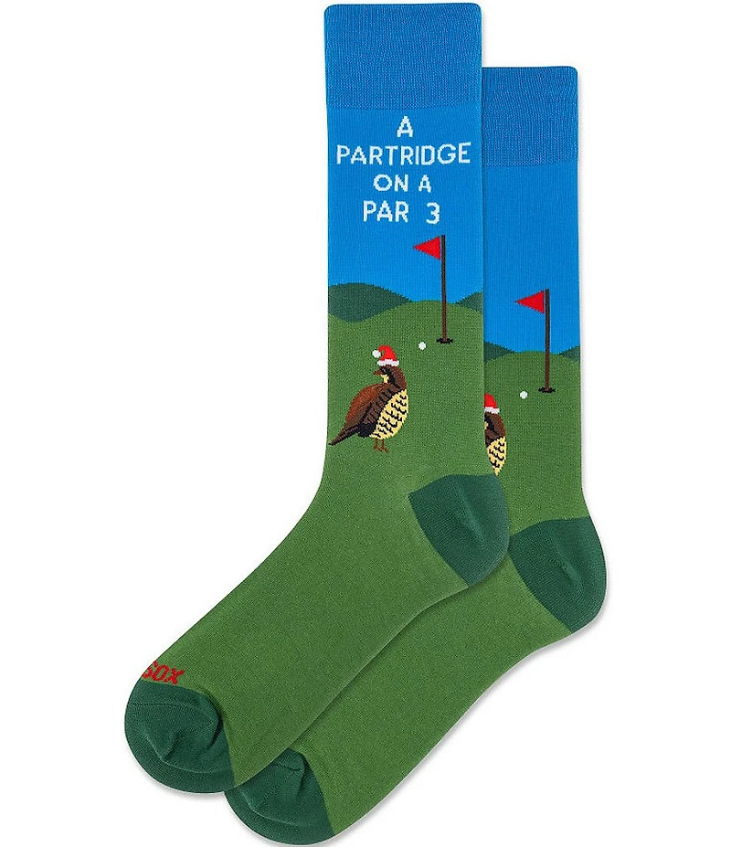 Hot Sox Partridge On A Par 3 Socks