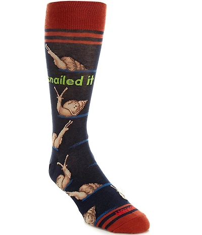 Hot Sox Snailed It Crew Socks