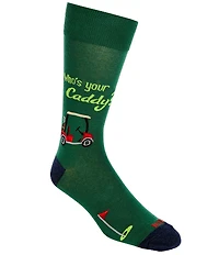 Hot Sox Who's Your Caddy Crew Socks