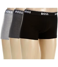 Hugo Boss Assorted Solid Power Trunks 3-Pack