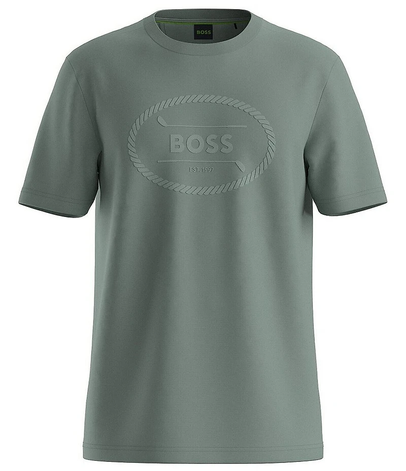 Hugo Boss BOSS Artwork Logo Short Sleeve T-Shirt