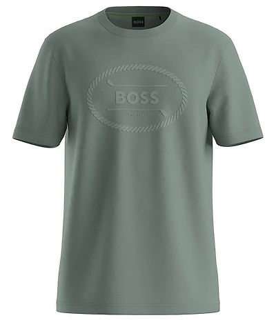 Hugo Boss BOSS Artwork Logo Short Sleeve T-Shirt