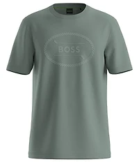Hugo Boss BOSS Artwork Logo Short Sleeve T-Shirt