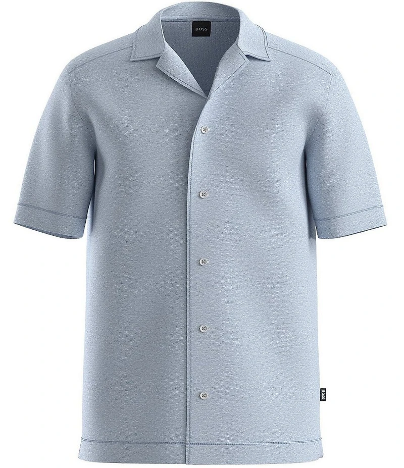 Hugo Boss BOSS H-Powell Short Sleeve Woven Camp Shirt