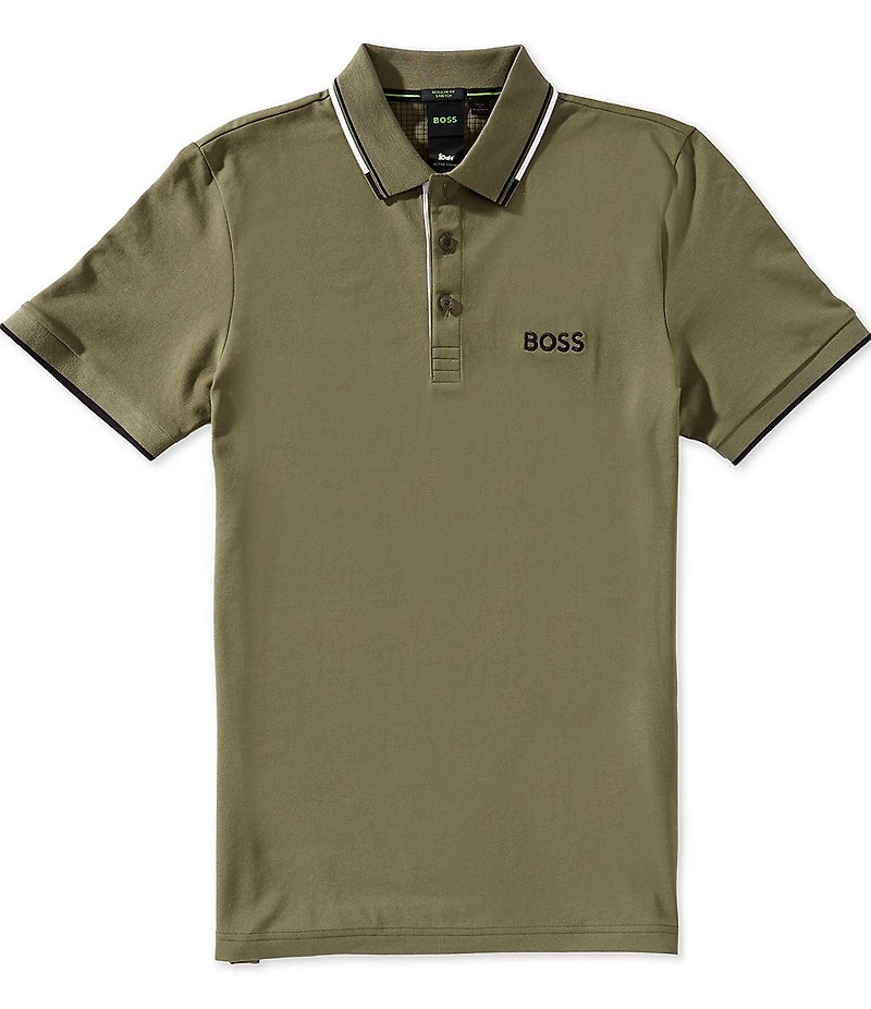 Hugo Boss BOSS Paddy Pro Performance Stretch Short Sleeve Polo Shirt