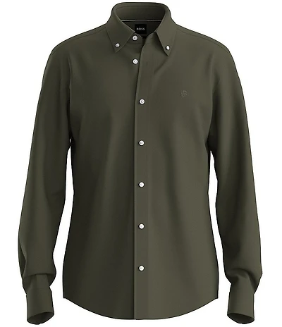 Hugo Boss BOSS Roan Slim Fit Long Sleeve Woven Shirt
