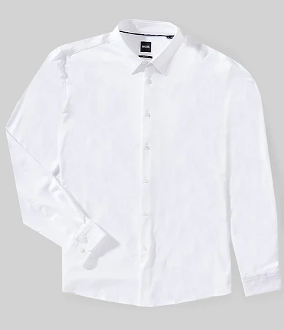 Hugo Boss BOSS Slim Fit Roan Kent Long Sleeve Woven Shirt