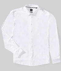 Hugo Boss BOSS Slim Fit Roan Kent Long Sleeve Woven Shirt