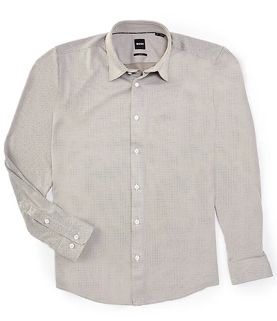 Hugo Boss BOSS Slim Fit Stretch Long Sleeve Woven Shirt