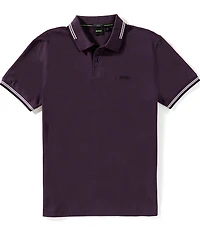 Hugo Boss BOSS Slim Fit Stretch Paul Short Sleeve Solid Polo Shirt