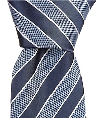 Hugo Boss Diagonal Stripe Jacquard Skinny 2 1/4#double; Silk Tie