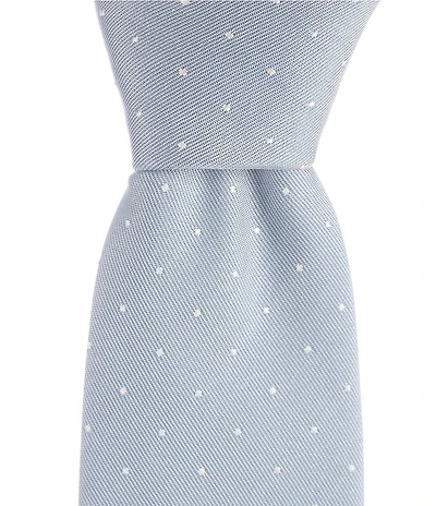 Hugo Boss Dotted Jacquard Narrow Silk Blend Tie