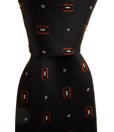 Hugo Boss Framed Box 2.95#double; Narrow Silk Tie