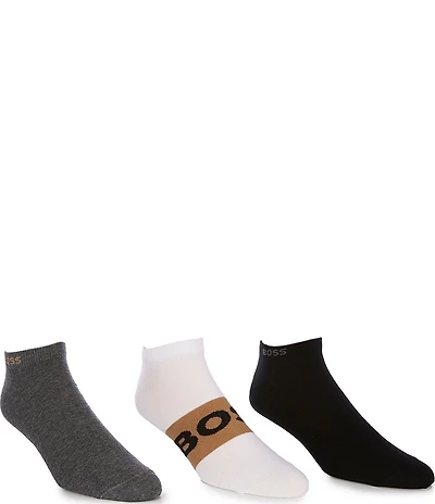 Hugo Boss Logo Ankle Socks 3-Pack