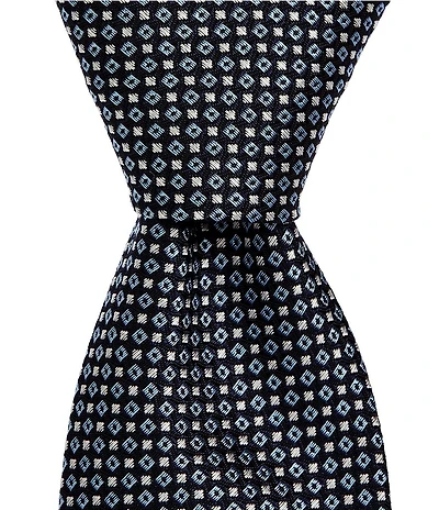 Hugo Boss Micro Neat Jacquard 3#double; Silk Blend Tie